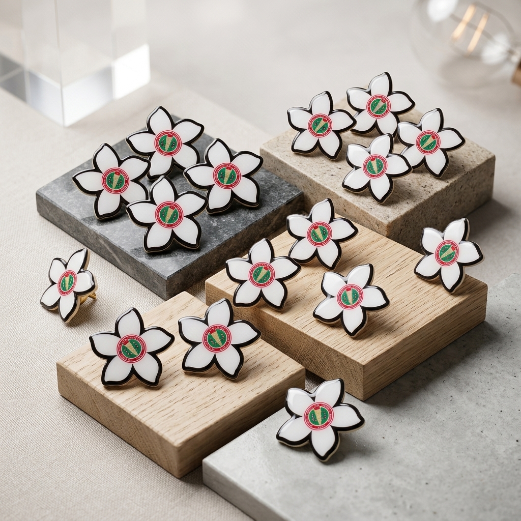 Pin Bunga Melati (PGRI)